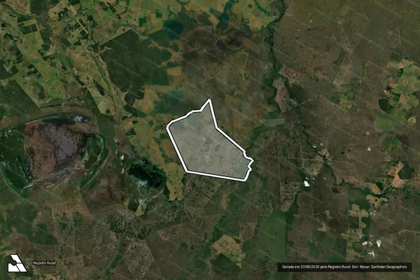 Imagem de satélite de MT 09-0099 (DST MIL CASALVASCO) - Parte 1 em Vila Bela da Santíssima Trindade - MT