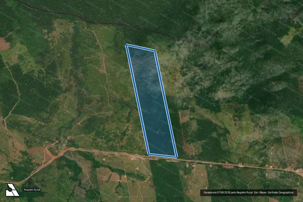Imagem de satélite de FAZENDA SOARES III – GLEBA SANTA CRUZ / Parte 1