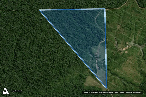 Imagem de satélite de FAZENDA SÃO PAULO - Parcela 1 em Paragominas - PA