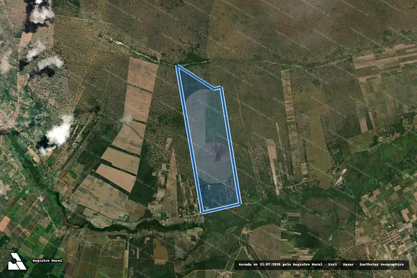 Imagem de satélite de FAZENDA SÃO FRANCISCO - Parte 1 em Maxaranguape - RN