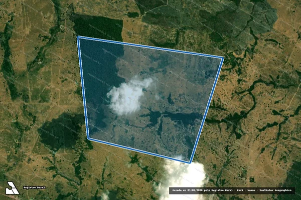 Imagem de satélite de FAZENDA VALE DO PARAÍSO - FAZ VALE DO PARAÍSO em Curionópolis - PA