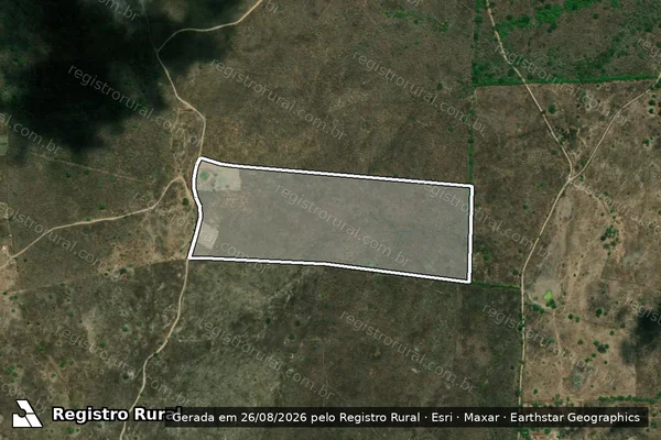 Imagem de satélite de FAZENDA VALE DA BOA ESPERANÇA ? PARTE 1 - FAZENDA VALE DA BOA ESPERANÇA XLII em Gravatá - PE