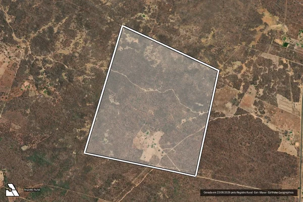 Imagem de satélite de VEREDINHA - GLEBA 1 em São Francisco do Piauí - PI