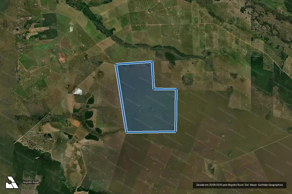 Imagem de satélite de FAZENDA FARIAS em Vila Bela da Santíssima Trindade - MT