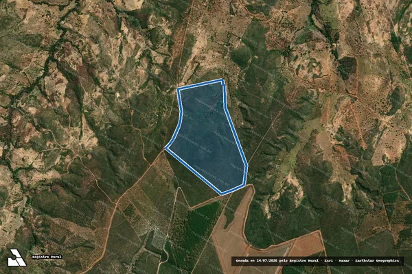 Imagem de satélite de FAZENDA ALVAÇÃO - Fazenda Alvação em Coração de Jesus - MG