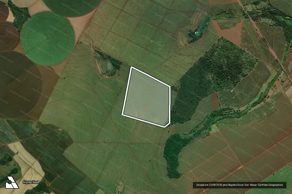 Imagem de satélite de FAZENDA LAGOA II ? Gleba II - Parte 1 em Miguelópolis - SP