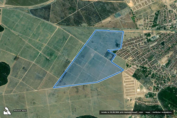 Imagem de satélite de Sitio Nicodemos - PARCELA 04 - PARCELA 01 em Pilar - AL