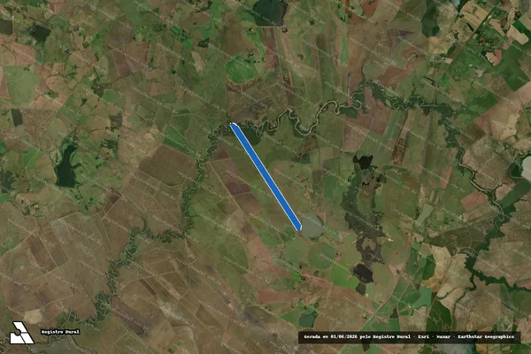Imagem de satélite de Agropecuária Capiati ? Fernando ll - Parte 1 em Itaqui - RS