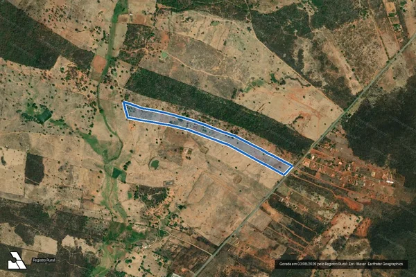 Imagem de satélite de Fazenda NOVA - Parte 2 em Serra Talhada - PE