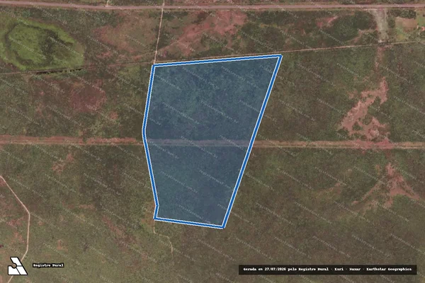 Imagem de satélite de FAZENDA LAGOA DAS PEDRAS  - Parte 1 em São Gonçalo do Amarante - CE