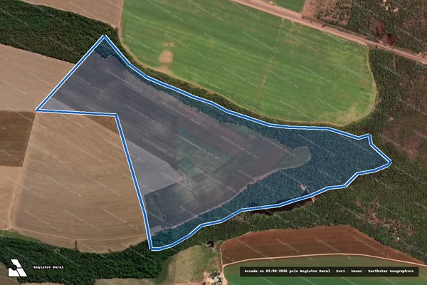 Imagem de satélite de FAZENDA BREJÃO E OUTRAS-DATA PAU FERRADO - Parte 3 em Riachão - MA