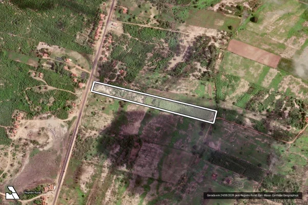 Imagem de satélite de SITIO FAZENDA NOVA - Parte 1 em Açu - RN
