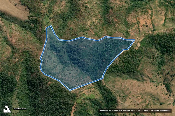Imagem de satélite de SÍTIO ESPERANÇA - Parte 1 em Jampruca - MG