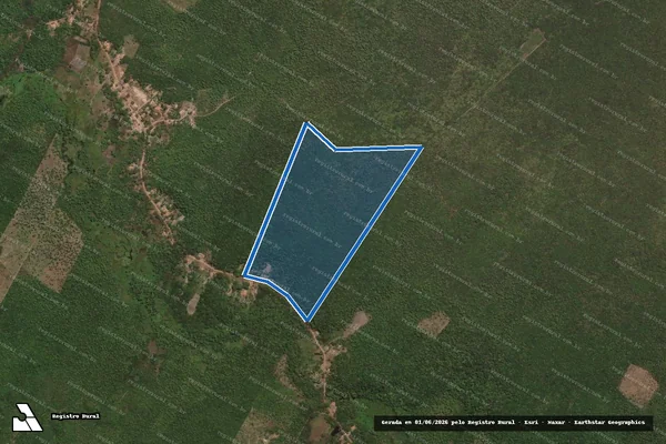 Imagem de satélite de Fazenda Rosario - 01 em Caxias - MA