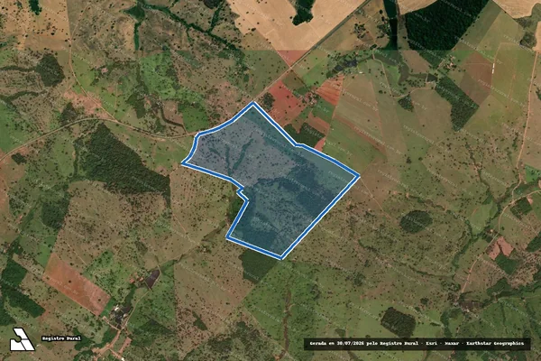 Imagem de satélite de FAZENDA SANTA MARIA, BARRO BRANCO e MARCELINO - Parte 1 em Trindade - GO
