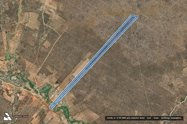 Imagem de satélite de Fazenda Junco - Parcela 1 em Sento Sé - BA
