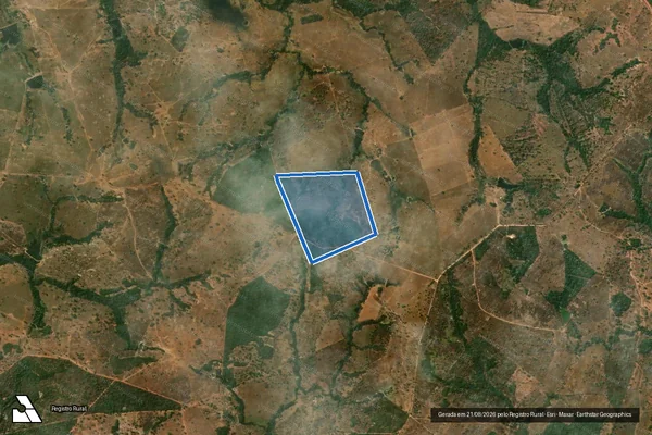 Imagem de satélite de FAZENDA ALEGRE OU MACACO - GLEBA 02 em Santa Terezinha de Goiás - GO