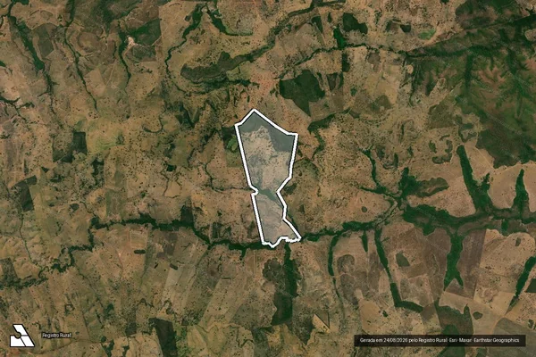 Imagem de satélite de FAZENDA VIDA NOVA - FAZENDA VIDA NOVA em Nova Xavantina - MT