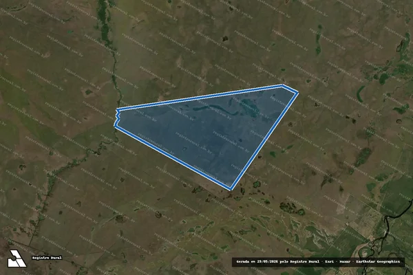 Imagem de satélite de FAZENDA CAJAÍBA IV - Parte 1 em Cocalinho - MT