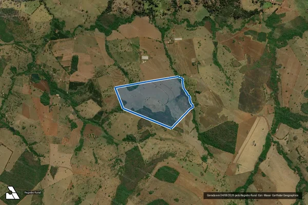Imagem de satélite de FAZENDA SANTO ANTÔNIO DO RIO VERMELHO - Gleba-01 em Silvânia - GO