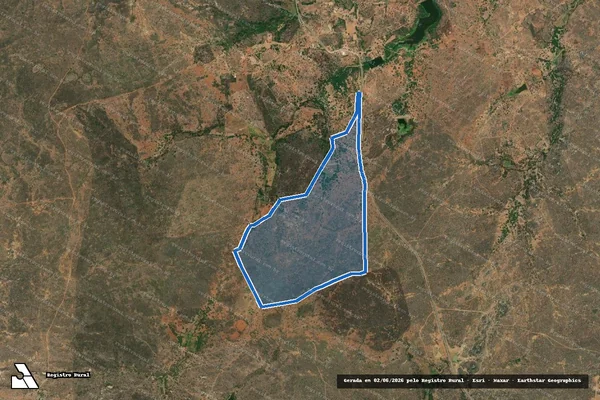 Imagem de satélite de SITIO LIGEIRO em Serra Branca - PB