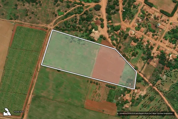 Imagem de satélite de Projeto de Assentamento Recanto da Esperança ? Lote 79 - Parte 1 em Mossoró - RN