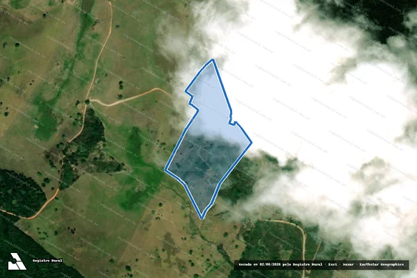 Imagem de satélite de SITIO URUCU - Parte 1 em Alagoa Nova - PB