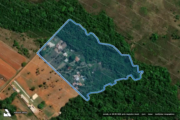 Imagem de satélite de FAZENDA SOBRADINHO - PARCELA A em Brasília - DF
