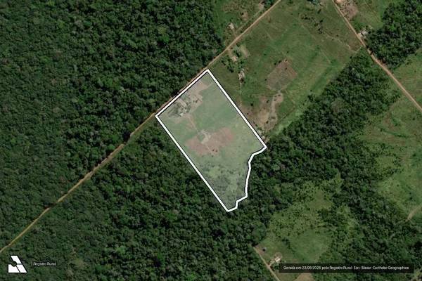Imagem de satélite de Reassentamento Morrinhos - 29P em Porto Velho - RO