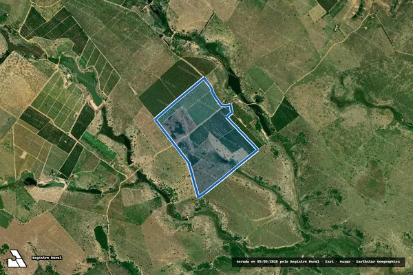 Imagem de satélite de FAZENDA CAMPO BELO em Montanha - ES