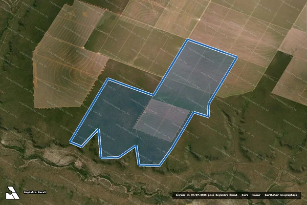 Imagem de satélite de Fazenda Sassapão IV em Formosa do Rio Preto - BA