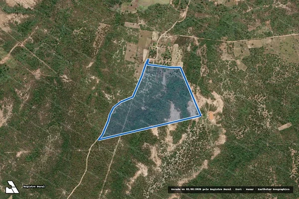 Imagem de satélite de PROJETO DE ASSENTAMENTO BOM LUGAR ? ÁREA COMUNITÁRIA 1 - Parte 2 em Açu - RN