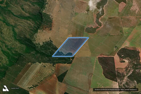Imagem de satélite de Fazenda Planalto - Parte 1 em Rio Verde de Mato Grosso - MS