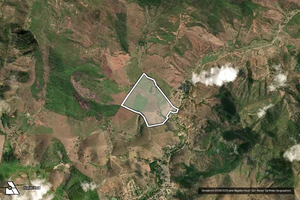 Imagem de satélite de SITIO CALIFORNIA - ST CALIFORNIA em São Geraldo do Baixio - MG