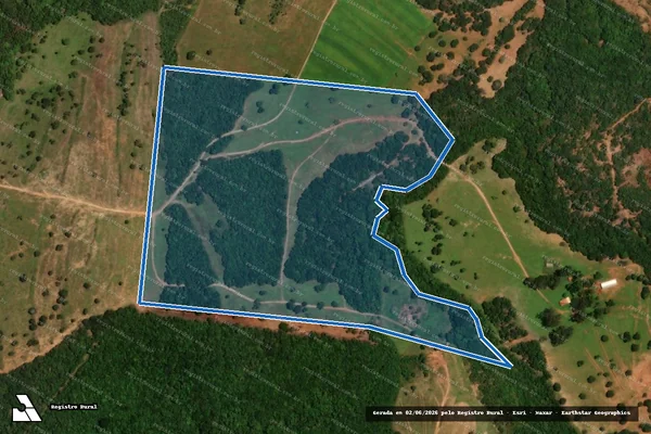 Imagem de satélite de Fazenda Cabeceira do Repouso - Parte 1 em Itiquira - MT