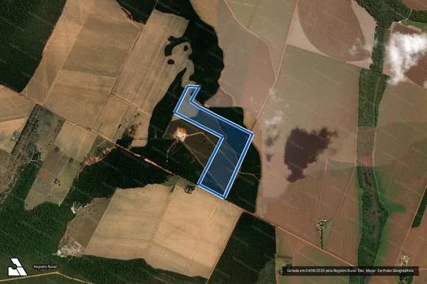 Imagem de satélite de FAZENDA SÃO ROQUE - Parte 1 em Nova Mutum - MT