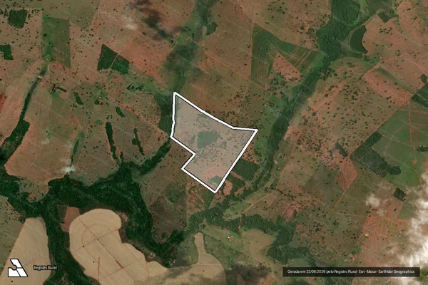 Imagem de satélite de FAZENDA RICARLA III - LUGAR FAZ GUARDA MOR em União de Minas - MG