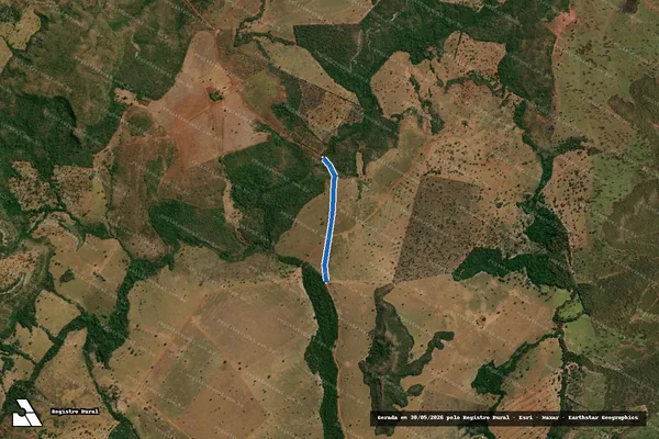Imagem de satélite de Fazenda Bom Sucesso em Barra do Garças - MT