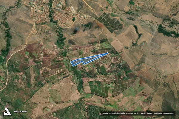 Imagem de satélite de Fazenda Amaralina - Parte 10 em Joaíma - MG