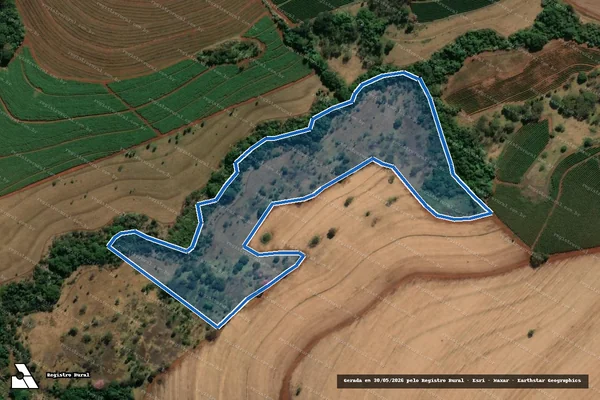 Imagem de satélite de Fazenda São Pedro II - Gleba 4 em Batatais - SP