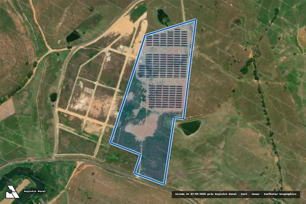Imagem de satélite de Fazenda Engenho D?Água - Parte 3 em Cambuci - RJ