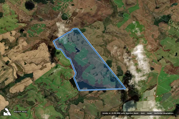 Imagem de satélite de FAZENDA DO COSTA - FAZENDA DO COSTA em Bom Jesus - RS