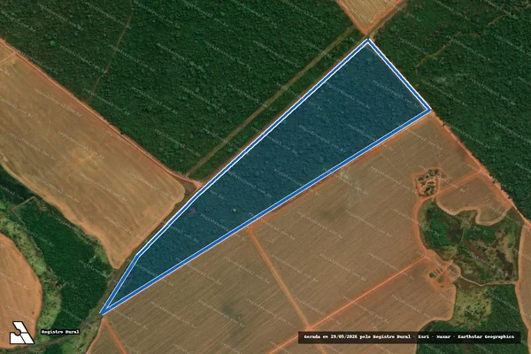 Imagem de satélite de Fazenda Arauna - PARCELA 02 em Juara - MT