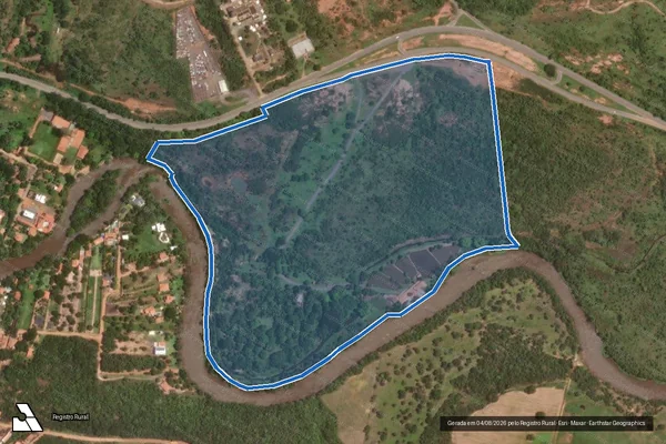 Imagem de satélite de Fazenda Rio de Ondas - Fazenda Rio de Ondas em Barreiras - BA