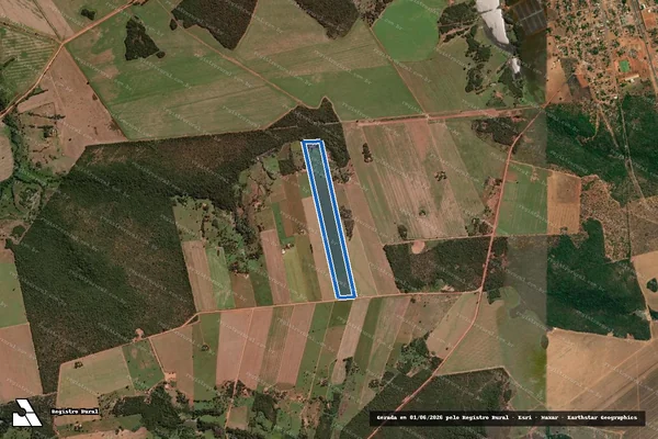 Imagem de satélite de LOTE 11, P.A RENASCER - LOTE 11, P.A RENASCER em Figueirópolis - TO