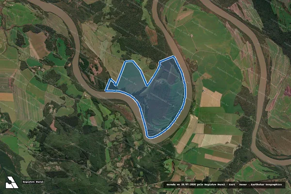 Imagem de satélite de Fazenda Nossa Senhora da Conceição ? Fazenda Iguaçu II - Fazenda Nossa Senhora da Conceição ? Fazenda Iguaçu II em Paula Freitas - PR
