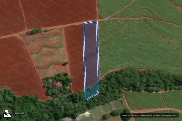 Imagem de satélite de FAZENDA TANQUINHO - GLEBA B em Macatuba - SP