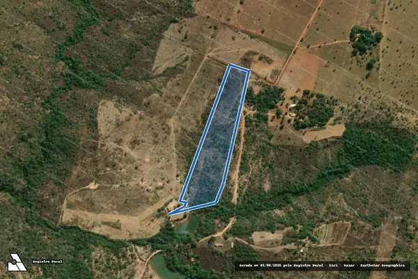 Imagem de satélite de PA JACINTO DURÃES ? RESERVA LEGAL VI - Parte 1 em Padre Bernardo - GO
