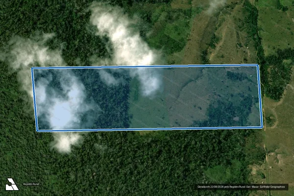 Imagem de satélite de COLÔNIA PAI E FILHO - Parte 1 em Boca do Acre - AM