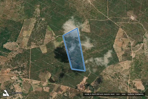 Imagem de satélite de FAZENDA NOSSO LAR - Parcela 1 - GLEBA C em Cubati - PB